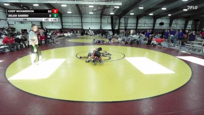 106 lbs Round 4 (8 Team) - Julian Gamino, Box Elder vs Cody Richardson, Hurricane