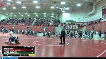 126 lbs Champ. Round 2 - Dylan Ogg, Adams Central Jet Wrestling vs Jared Guevara, Whiteland Wrestling Club