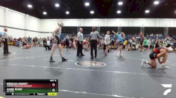 150 lbs Semifinal - Gabe Rush, KC Elite vs Keegan Kinsey, Carter Wrestling Academy