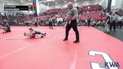 55 lbs Consolation - Jett Elledge, Prime Wrestling vs Grayson Medlin, Hutch Wrestling Club