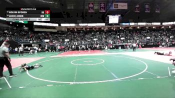 50 lbs Cons. Round 2 - Lucio Angie, WSW1 vs Kolvin Sforza, RIKA