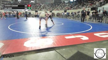 120 lbs Consi Of 4 - Jackson Gardner, Duncan Middle School vs Mac Boso, Choctaw Jh