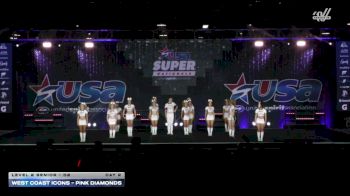 West Coast Icons - Pink Diamonds [2026 L2 Senior - D2 Day 2] 2026 USA All Star Super Nationals