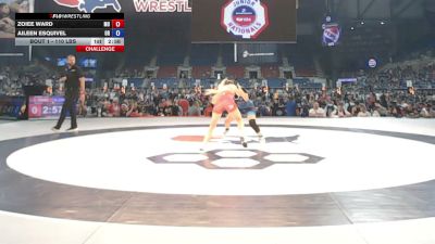 110 lbs Champ. Rd Of 128 - Zoiee Ward, Missouri vs Aileen Esquivel, Oregon