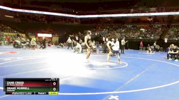 165 Class 1 lbs Champ. Round 1 - Drake Murrell, Warsaw vs Zane Creed, St. Pius X (Festus)