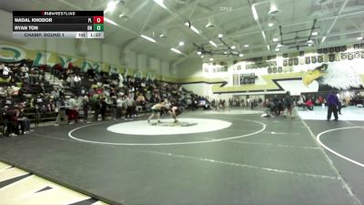 128 lbs Champ. Round 1 - Nadal Khodor, Point Loma vs Ryan Ton, Del Norte