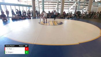 157 lbs Champ. Round 1 - Tyson Tran, Livermore Elite WC vs Seamus Fergus, The Laboratory