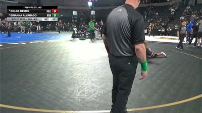 190 lbs 3rd Place - Golda Demby, Hollister (CC) vs Brianna Alvarado, Highland (Bakersfield) (CS)