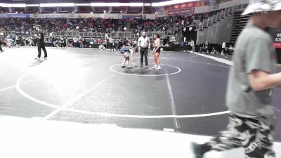 89.6-98.5 lbs Rr Rnd 2 - Mabel Rogers, Rogue Warrior Wrestling vs Brayleigh Johnson, Maize