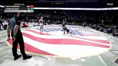 Champ. Round 1 - Zach Hagemann, Brookings vs Ayden Kellogg, Rapid City Stevens