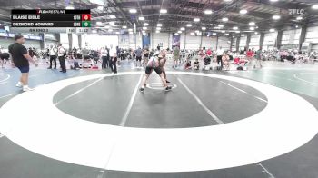 220 lbs Rr Rnd 3 - Blaise Eidle, 10th Planet Black vs Dezmond Howard, Lone Star Legends