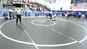 145 lbs Semifinal - Leslie Fermin, Bell Gardens vs Josephine Rettich, Aliso Niguel