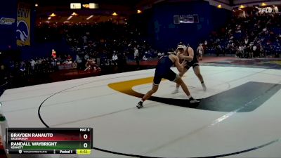 190 lbs Cons. Round 1 - Brayden Ranauto, Salesianum vs Randall Waybright, Kennett