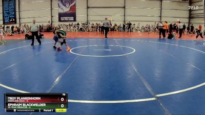 76 lbs Rd# 4- 2:00pm Friday Final Pool - Ephraim Blackwelder, VA Team Predator vs Troy Plankenhorn, Maryland GOLD