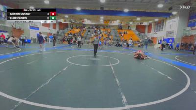 106 lbs Semifinal - Luke Flores, Huntington Beach vs Shawn Conant, Sierra Vista