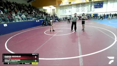 113 lbs Round 1 - PARKER REIDHEAD, Mogollon vs Ridley Baumann, Arizona Lutheran HS