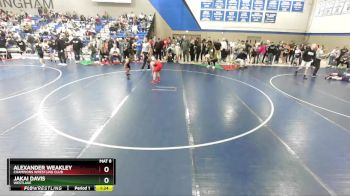 96 lbs Quarterfinal - Alexander Weakley, Champions Wrestling Club vs JaKai Davis, Westlake
