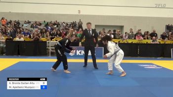 Aria Bronte Gaitan Altuna vs Marien Apellaniz Muzquiz 2024 World Masters IBJJF Jiu-Jitsu Championship