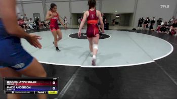 110 lbs Placement Matches (16 Team) - Brooke Lynn Fuller, Indiana vs Macie Anderson, Utah