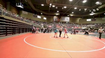 3A 130 lbs Cons. Round 2 - Daisy Langston, Richfield vs Mya Headlee, Canyon View