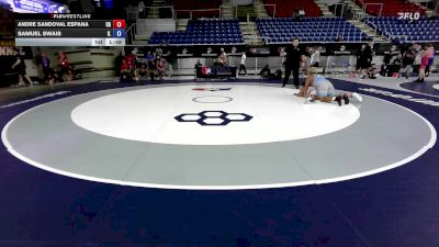 215 lbs Cons. Sub-quarters - Andre Sandoval Espana, CA vs Samuel Swais, IL