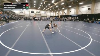 120 lbs Quarterfinals (8 Team) - Braiden Varley, Central City vs Tayden Berggren, St. Paul