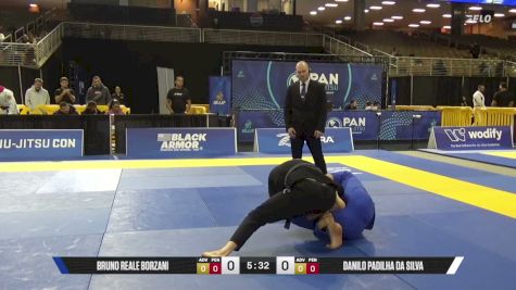 Danilo Padilha Da Silva vs Bruno Reale Borzani 2026 Pan Jiu Jitsu IBJJF Championship