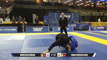 Danilo Padilha Da Silva vs Bruno Reale Borzani 2026 Pan Jiu Jitsu IBJJF Championship