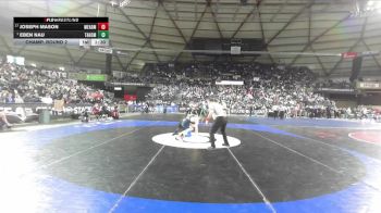 Boys 4A 138 lbs Champ. Round 2 - Eben Nau, Tahoma vs Joseph Mason, Mead