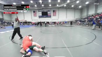 157 lbs Champ. Round 2 - Payne Weinhauer, Oswego State vs Konrad Haugeto, RIT