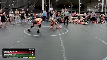 110 lbs Round 7 (8 Team) - Talon Weaver, Rebellion vs Dom Englese, Backyard Brawlers