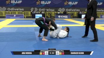 Chahrazed Olsson vs Anna Wodicka 2026 European Jiu-Jitsu IBJJF Championship
