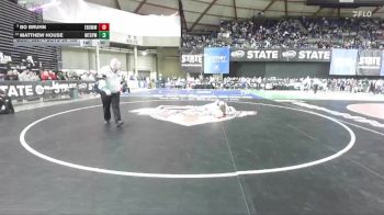 Boys 3A 150 lbs Cons. Round 7 - Bo Bruhn, Enumclaw vs Matthew House, Mt. Spokane