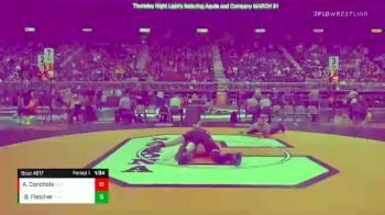 4A-120 lbs Champ. Round 1 - Broc Fletcher, Rock Springs vs Andraya Conchola, Natrona County