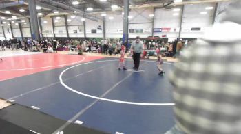 46 lbs Consolation - Bentley Coberly, Lebanon Mat Club vs Lily Navarro, Legacy Elite