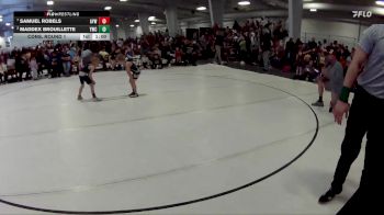 23 lbs Cons. Round 1 - Maddex Brouillette, York Wrestling Club vs Samuel Robels, Ansley-Litchfield Youth Wrestling