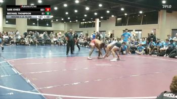 215 lbs Round 5 (6 Team) - Michael Thompson, Funky Boyz vs Sam Jones, North DeSoto Red