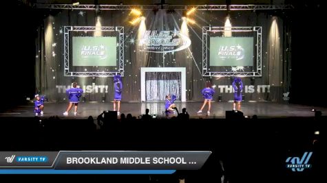 Brookland Middle School - Brookland Middle School [2019 Junior High - Pom Day 2] 2019 US Finals Virginia Beach