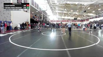 107 lbs Consi Of 8 #2 - Lilah Porter, Durfee vs Geysha Perez Mendoza, Springfield Central (W)