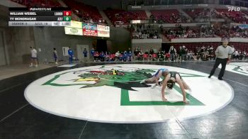 126 lbs Round 1 (16 Team) - William Weibel, Leander vs Ty Mondragan, Azle