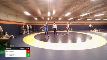 136 lbs Cons. Semi - Rider Eggett, Sanderson Wrestling Academy vs Marshall Jump, North Salt Lake