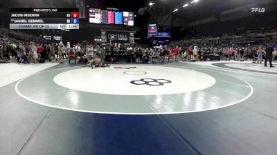 138 lbs Champ. Rd Of 32 - Jacob Inserra, NJ vs Daniel Gemmel, MI