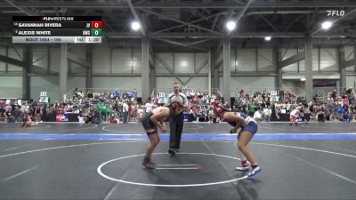 165 lbs Cons. Round 1 - Savannah Rivera, Jr Viking vs Alexis White, Holcomb Wrestling Club