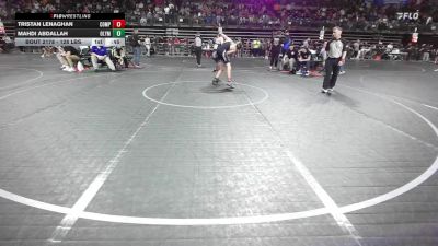 128 lbs Round Of 16 - Tristan Lenaghan, Compete Wrestling Academy vs Mahdi Abdallah, Olympic