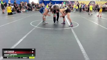 140 lbs Round 5 (8 Team) - Gavin Cantera, Louisville WC vs Law Davlin, Rogue Wrestling