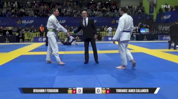 Torrance James Callander vs Benjamin F Ferguson 2025 European Jiu-Jitsu IBJJF Championship