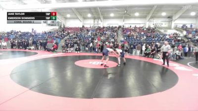 150 lbs Cons. Round 2 - Emerson Sommers, Timpanogos vs Jake Taylor, Timpanogos