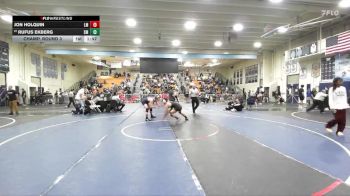 138 lbs Champ. Round 3 - Jon Holquin, La Mirada vs Rufus Ekberg, Santa Monica