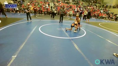 52 lbs Quarterfinal - Samuel Voss, Skiatook Youth Wrestling vs Drew Price, Team Tulsa Wrestling Club