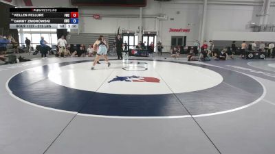 215 lbs Semis - Kellen Fellure, Franklin Wrestling Club vs Danny Zmorowski, Cougar Wrestling Club
